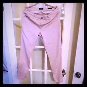 Kenzie skinny Jean's size 10 Pale peach